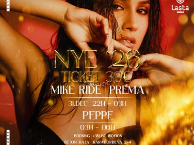 Klub Lasta doček Nove godine 2026