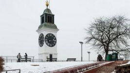 Novogodišnji doček na Trgu Slobode u Novom Sadu