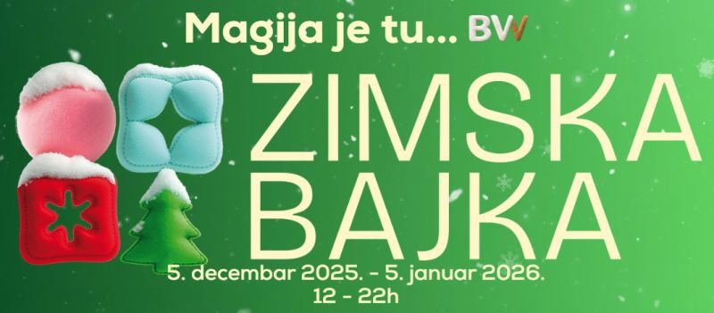 Zimska bajka Beograd na vodi - Čarobni festival novogodišnje sezone